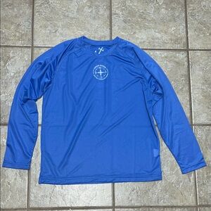 Hiho blue long sleeve top